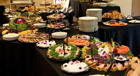This is our list of kosher catering menus for Passover, Rosh Hashanah, Yom Kippur, Thanksgiving and Hanukkah. Formal Affairs Panache Catering by Foodarama has been serving the Delaware Valley for over 50 years. The following is a listing of some of the areas that we serve frequently, but are not limited to:  19020 Bensalem, 19006 Huntingdon Valley, 19046 Jenkintown, Rydal, Meadowbrook 19027 Elkins Park, 19038 Glenside, Baederwood, 19072 Penn Valley, 18974 Huntingdon Valley, 18940 Newtown, 18966 Southampton, 18974 Warminster, 19422 Blue Bell, 19002 Gwynned Upper Dublin, 19462 Plymouth Meeting, 19096 Wynnewood, 19004 Bala Cynwyd, 19010 Bala, 08033 Haddonfield, 08003 Cherry Hill, 08002 Cherry Hill, 08054 Mt-Laurel, 08540 Princeton, We specialize in corporate catering services in Center City Philadelphia, zips: 19007, 19006, 19003, 19002 and we will provide catering services & delivery to University City Philadelphia.