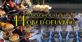 Hors D'oeuvres-Certified Kosher Catering by Foodarama Panache Caterers in Bensalem 19020, 18940 Newtown, 18966 Southampton, 18974 Warminster for Weddings, Bar/Bat Mitzvahs, special events, corporate events, Cocktail Parties, Social Occasions, Picnics, Open Houses
