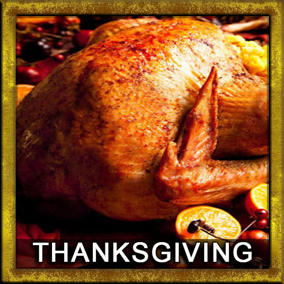 Kosher Turkey  Thanksgiving Menu Thanksgiving is Thursday November 22 2018 Relax for the Holidays and be a guest in your own home! Traditional Kosher Roast Turkey, Challah Stuffing, homemade motza ball soup. We have Complete, Deluxe & Gourmet Kosher menus as well as additional a La Carte Kosher menu items to suit everyone's taste. 